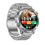 Smartwatch metalic pentru barbati4