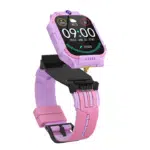 Smartwatch Copii cu Cartela Sim, GPS, WhatsApp, YouTube si Google Play, Conectare 4G, Wi-Fi, Bluetooth, Apel Video-Vocal, Compatibil Android / iOS, Doua Camere, Snur Inclus, Roz - imagine 4